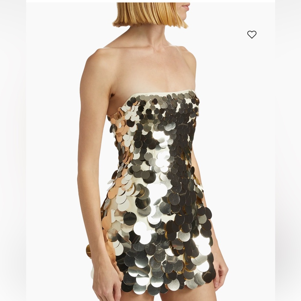 Significant Other Jorja Mini Dress in Champagne Size 4